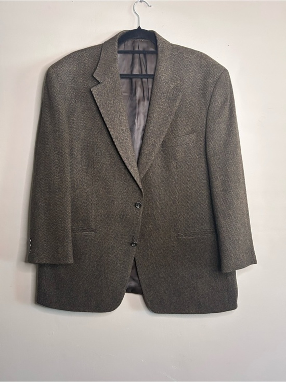 Lauren Ralph Lauren Wool Herringbone Sport Coat 46R
